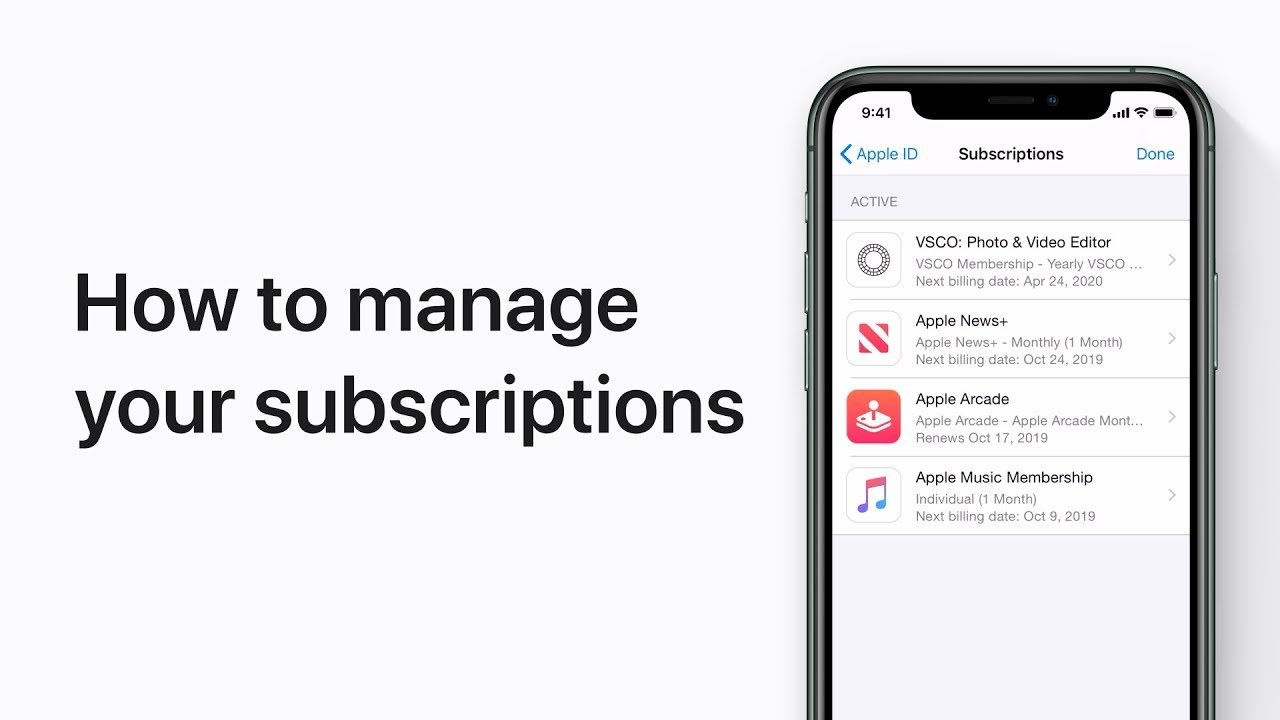 How to cancel a paid subscription on an iPhone or iPad?