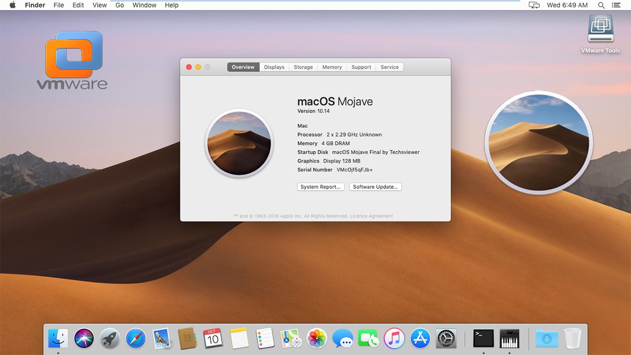 Download macOS Mojave VMDK – Latest Version (Updated 10th Sep, 2022)