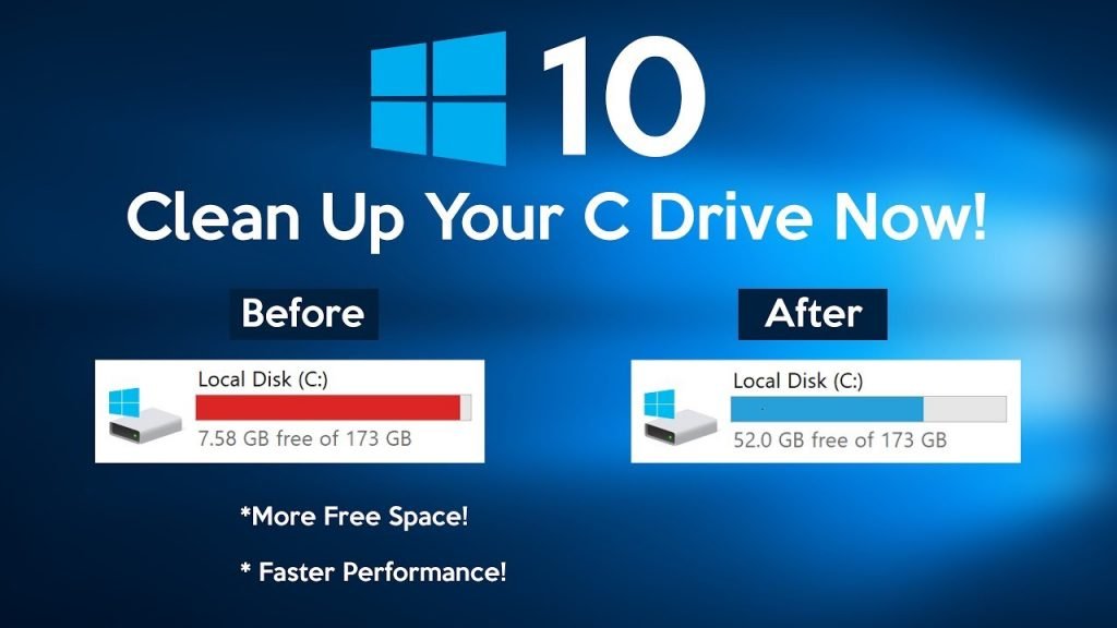 Free Up Disk Space And Clean C Drive