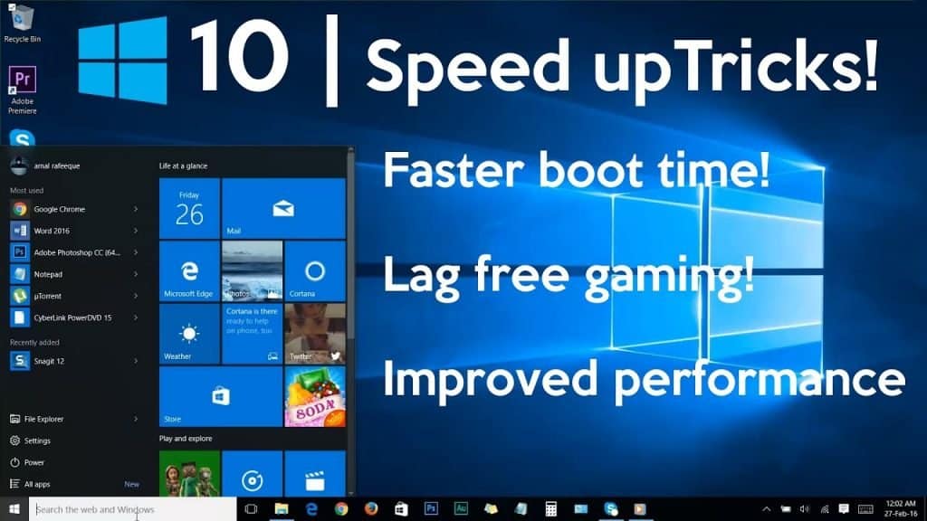 How To Speed Up Windows 10 Computer