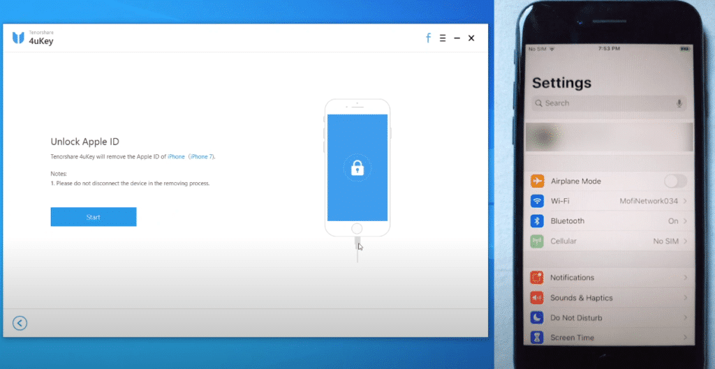 delete your Apple ID Data using 4uKey