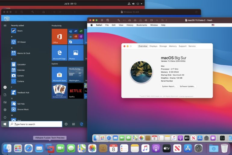 install windows 10 on mac big sur