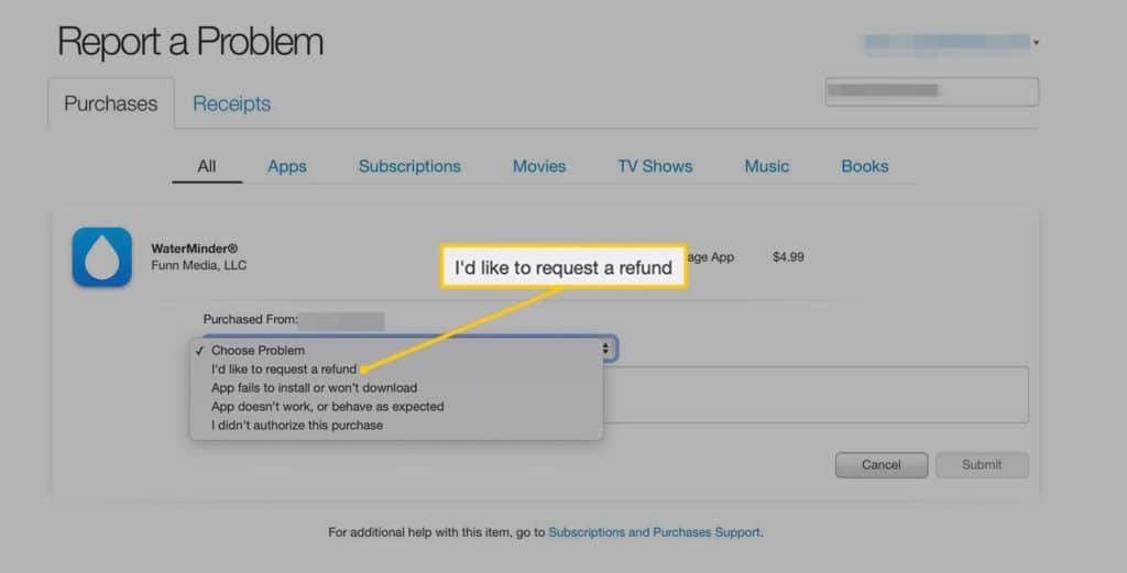 How to get a refund for an iOS app or subscription? 2 Easy Steps