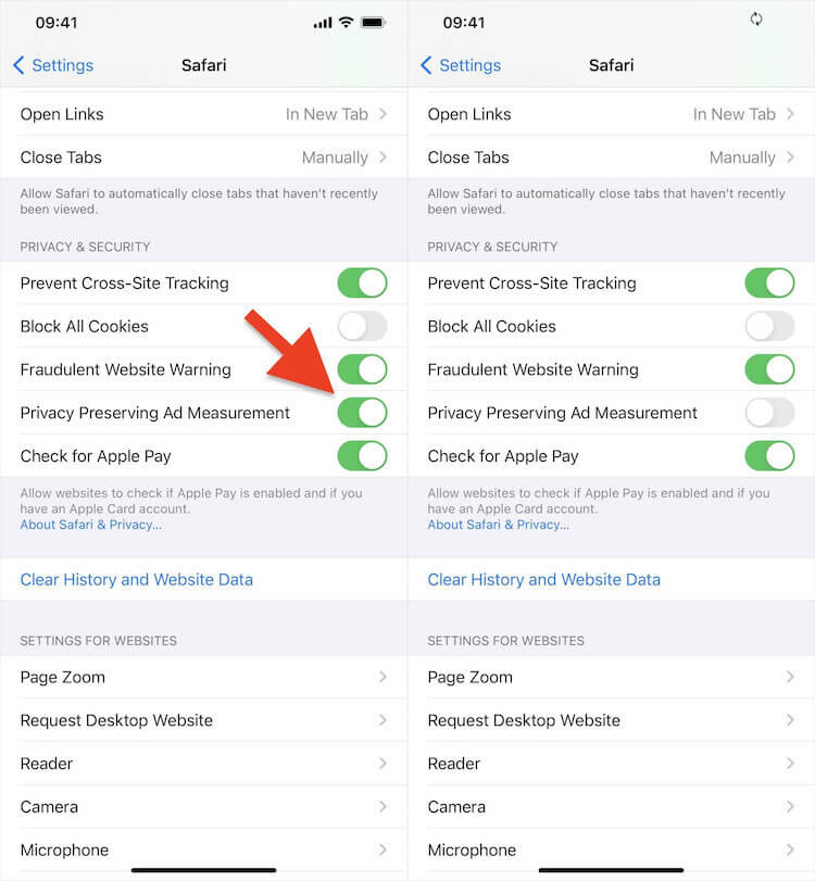 How to Prevent Sites from Tracking your Clicks in Safari? iOS 14.5 updates.