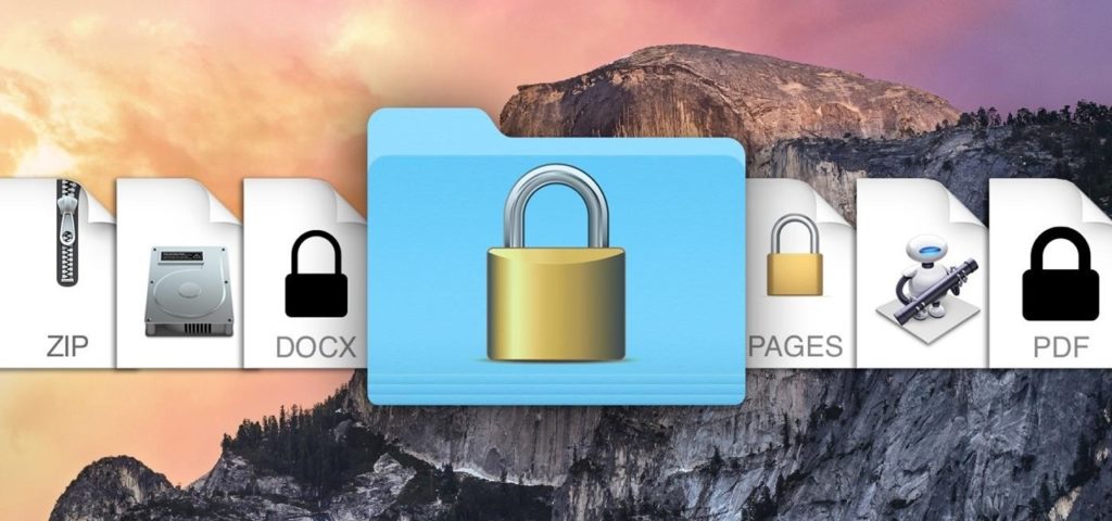 How to put your password on a folder in macOS.