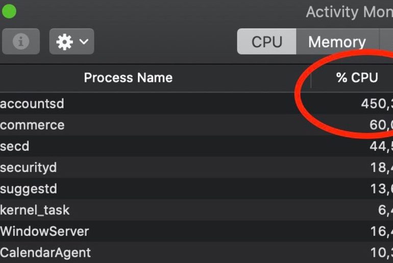 Accountsd: How to Fix High CPU Usage on Mac? 3 Possible Fix