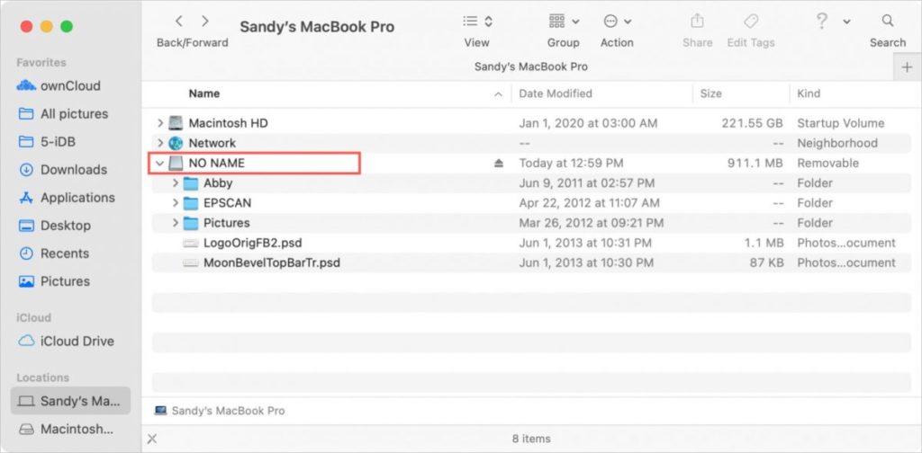 Ways to Send Files Between Macs: USB Drive