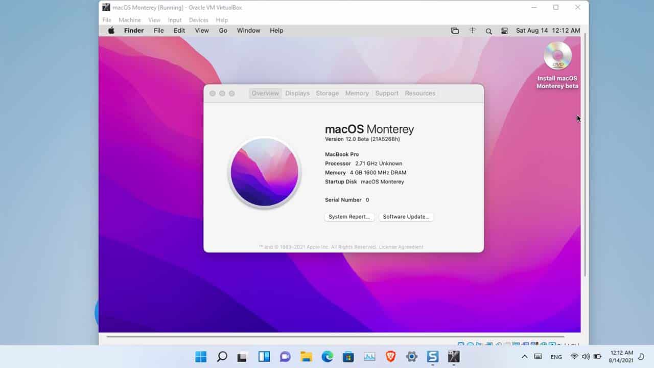Install macOS Monterey on VirtualBox on Windows PC: 5 Step Easy Guide