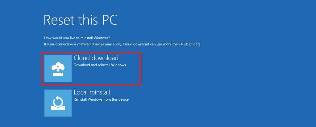 How to Clean Install Windows 11 from Advanced startup options