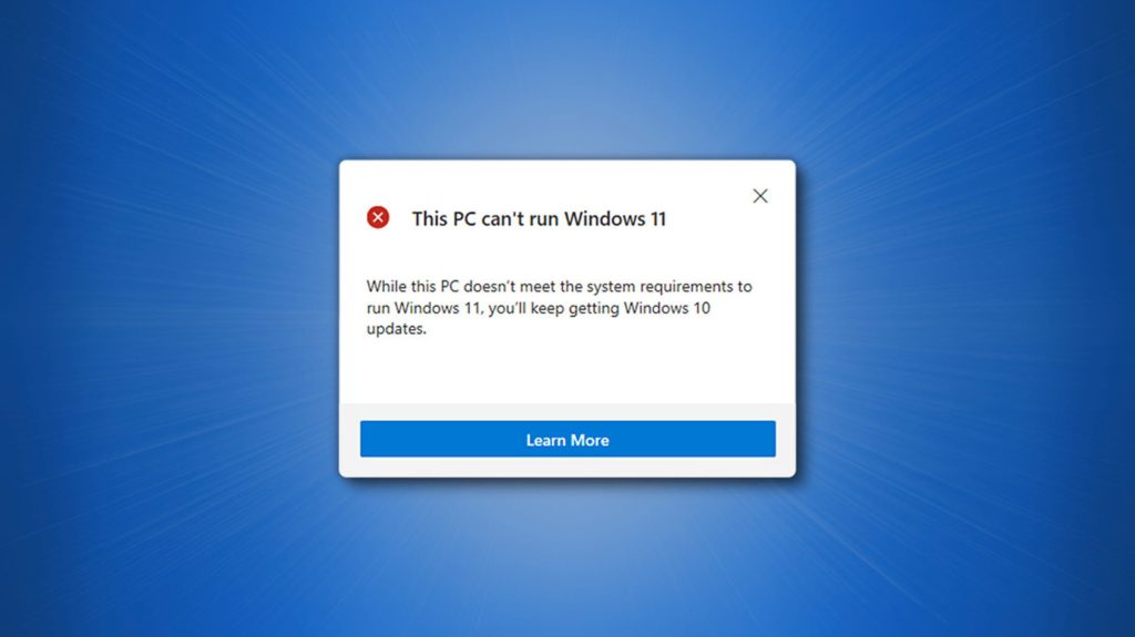 How to Fix the "This PC can't run Windows 11" Error: TPM on BIOS