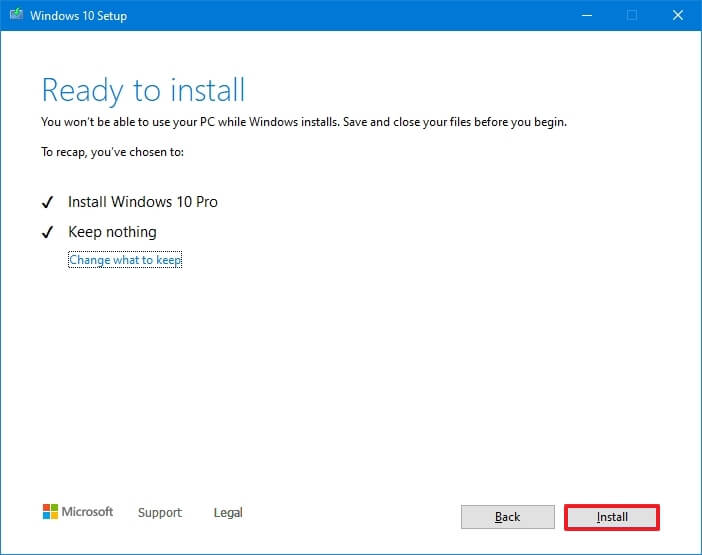 Clean Installation of Windows 11 