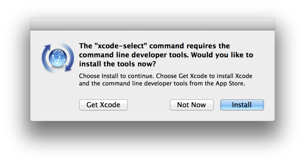 xcode command line tools mac