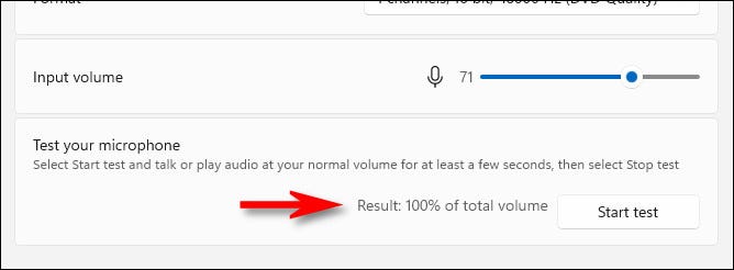 How to test the microphone in Windows 11?