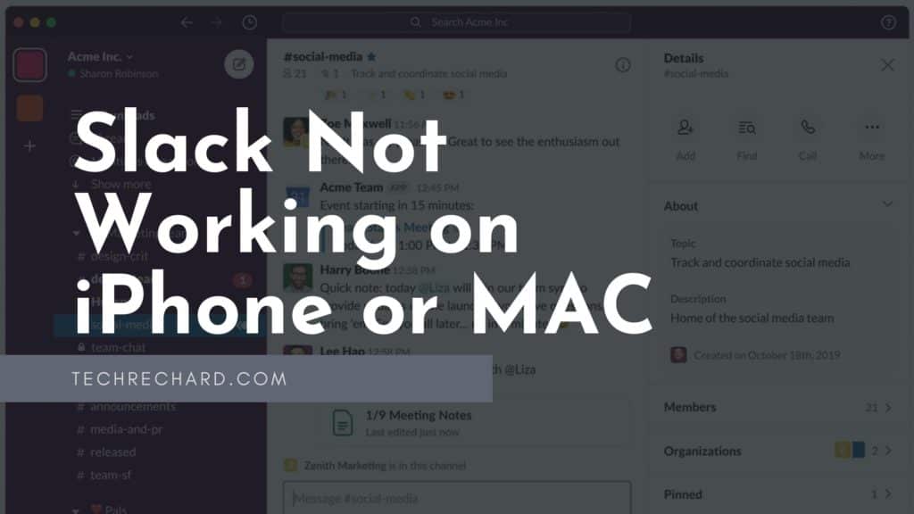 Slack Not Working on iPhone, MAC, Android, or Windows: 4 Easy Fix