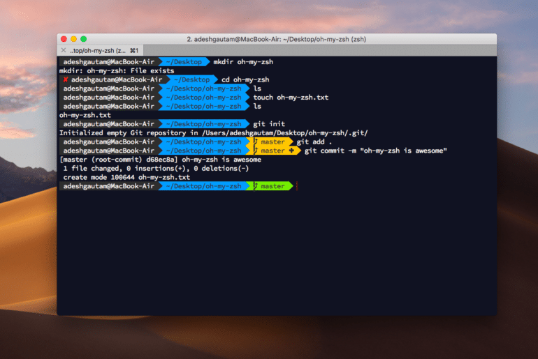 How to Install Oh My Zsh on MAC
