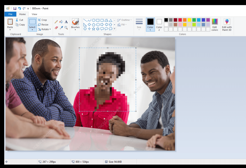 How to pixelate or blur a face in a photograph: 3 Easy Ways