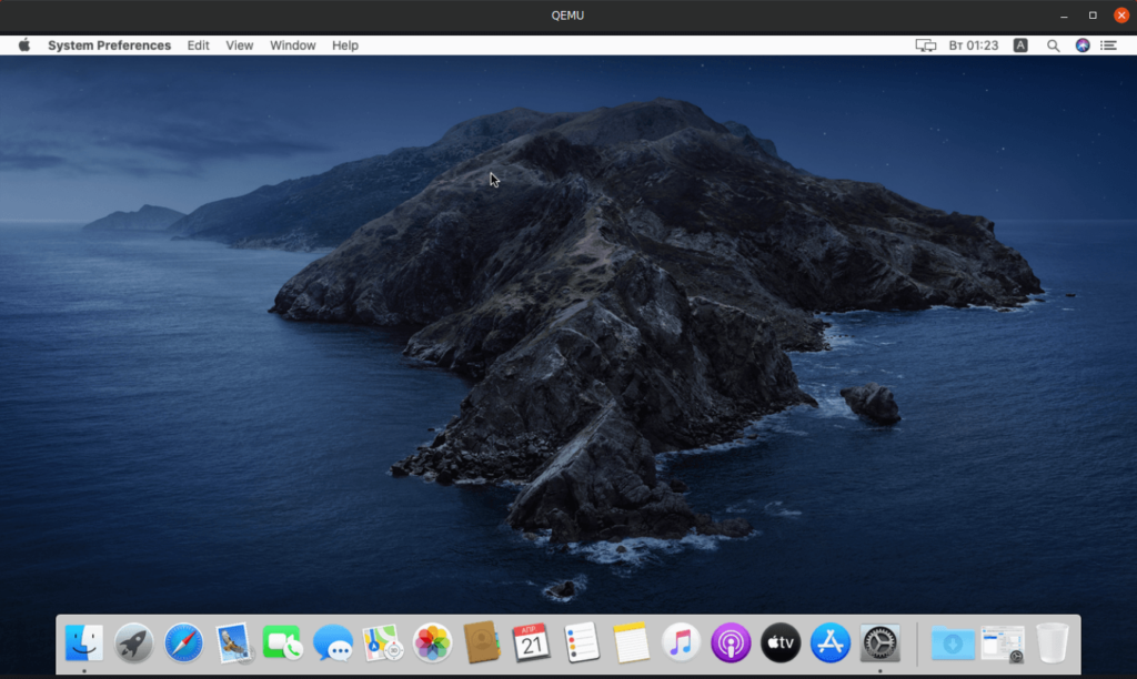 macOS Catalina on Linux
