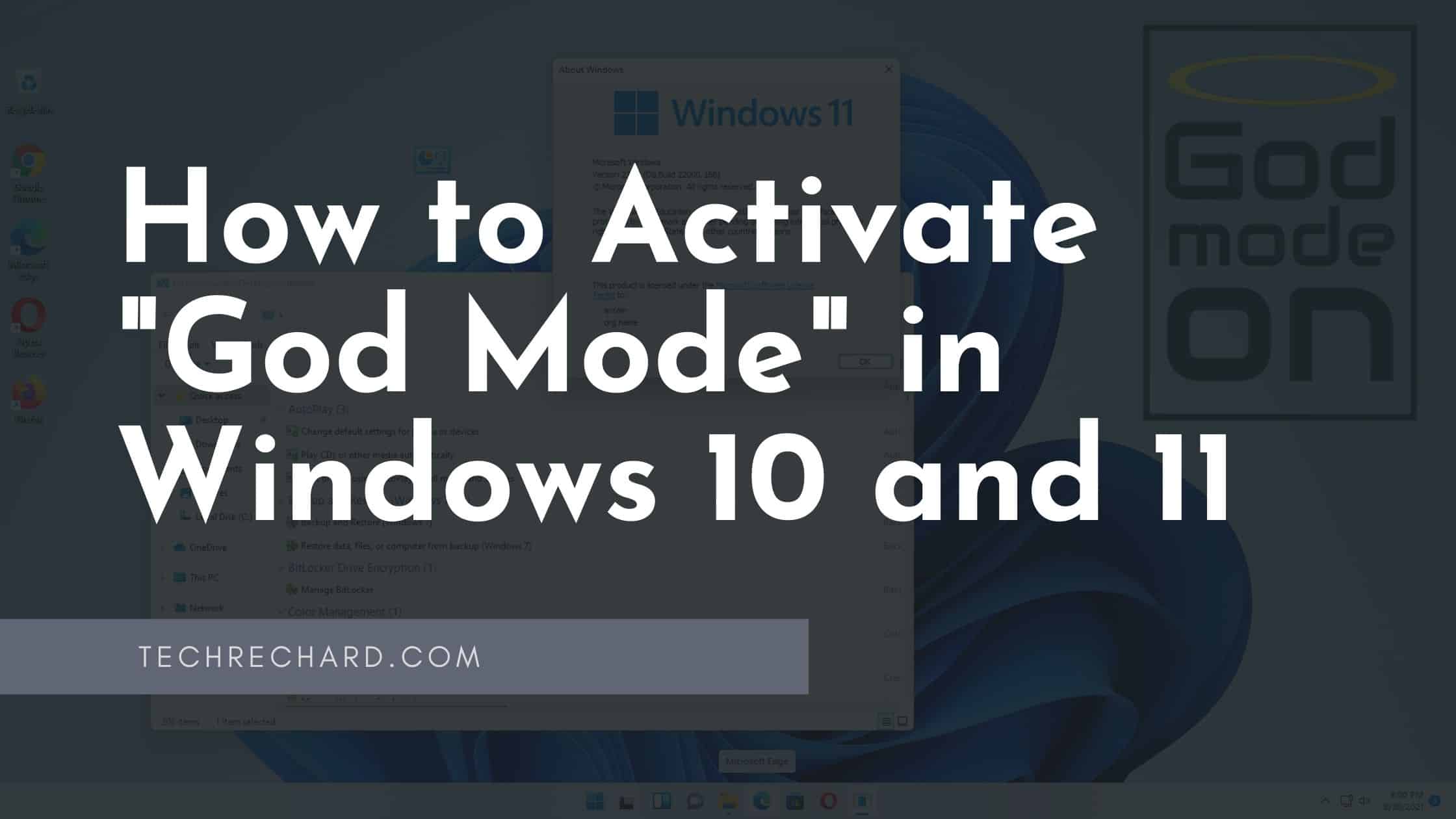How to Activate "God Mode" in Windows 10 and 11