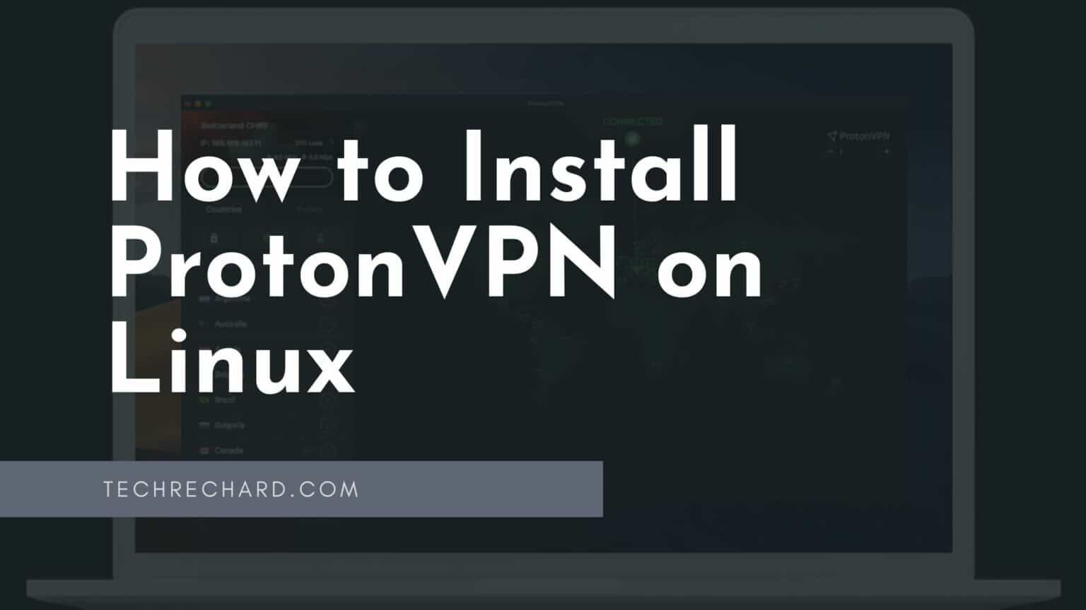 install protonvpn ubuntu
