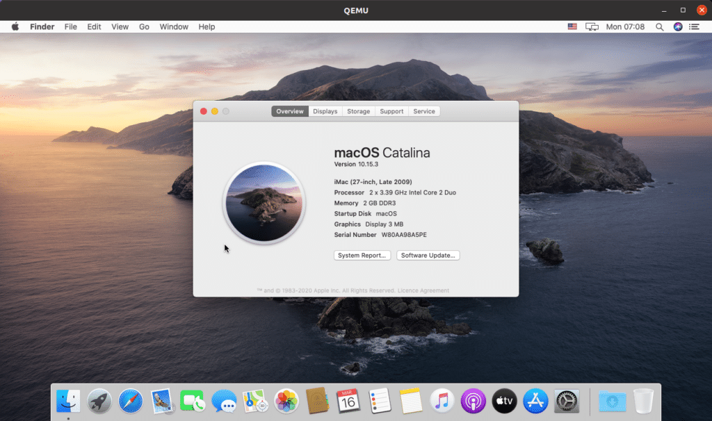Como instalar o macOS Catalina no Linux usando Sosumi