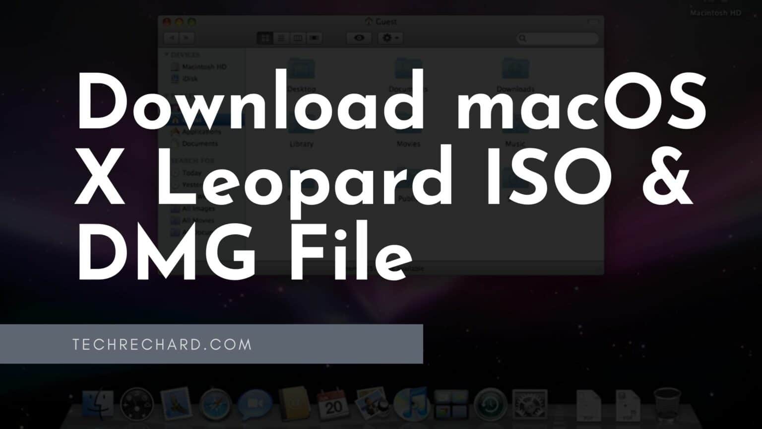 mac os x leopard 10.5 download iso
