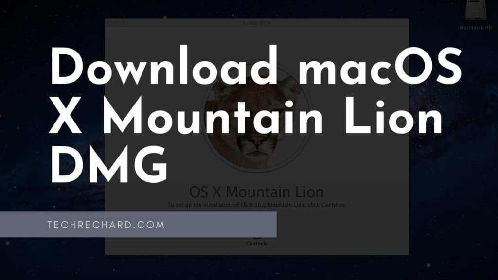 macOS X Mountain Lion