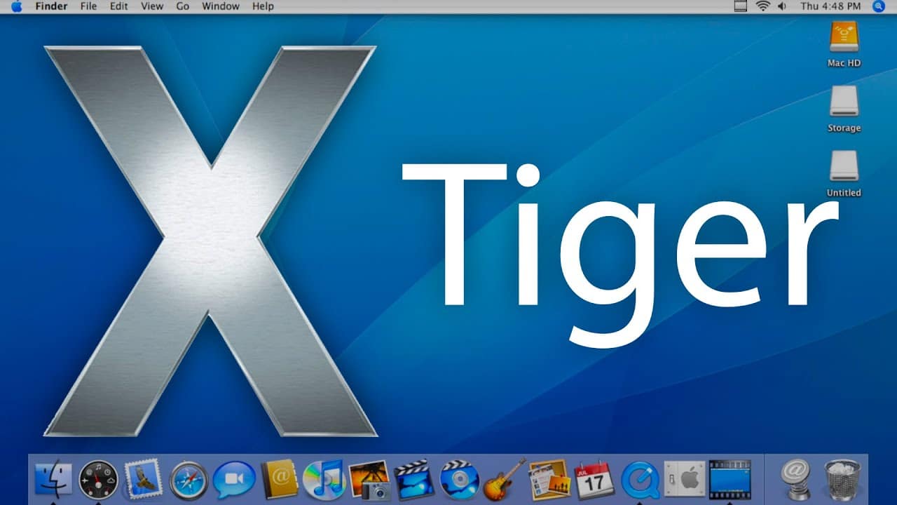 Download macOS X Tiger 10.4 DMG & ISO File