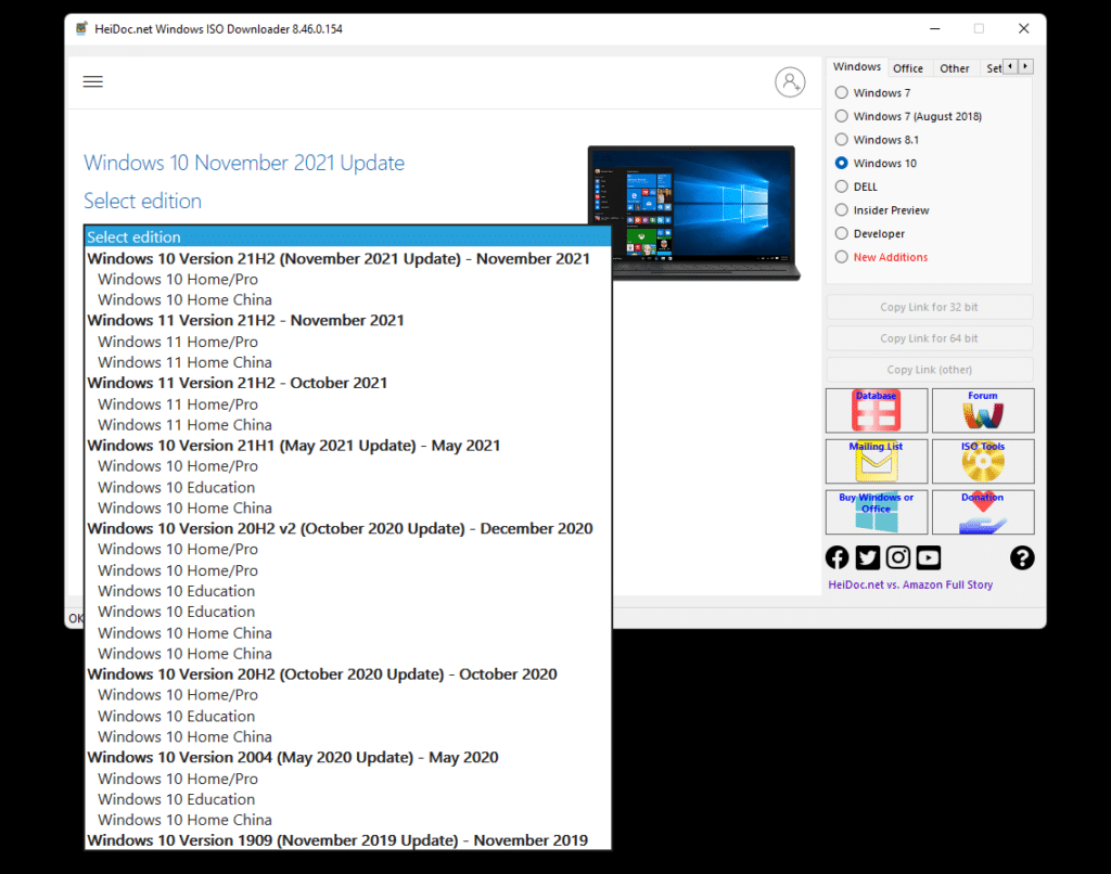 How to Download Windows 11/10 Using Windows ISO Downloader - TechRechard