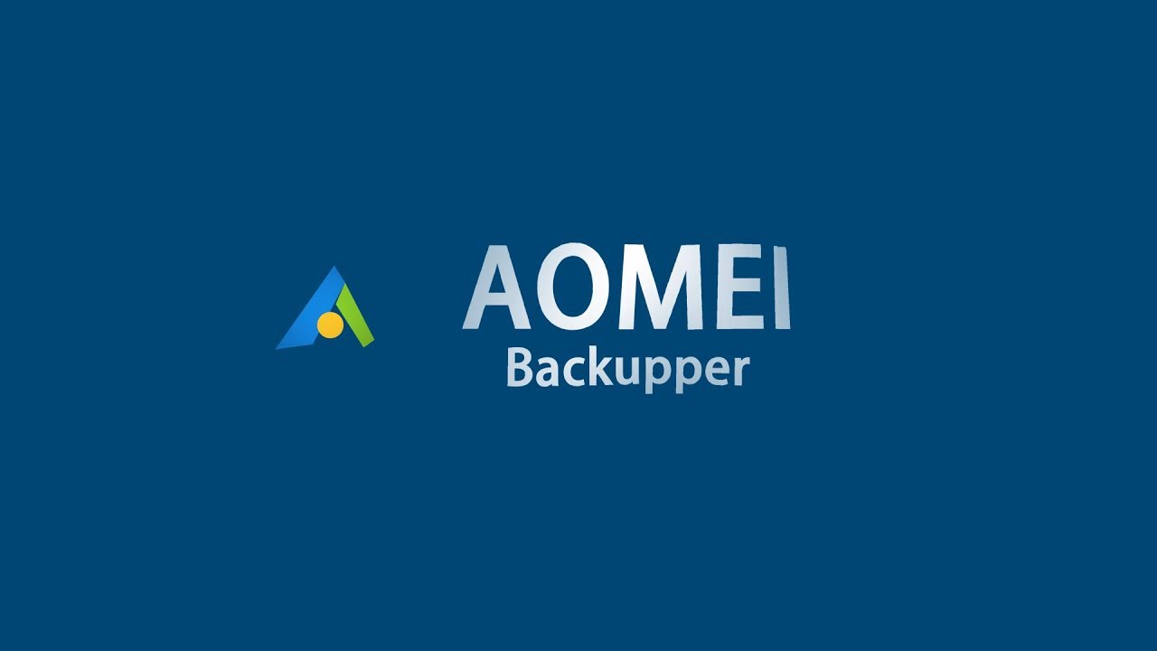 Backup with AOMEI Backupper Standard