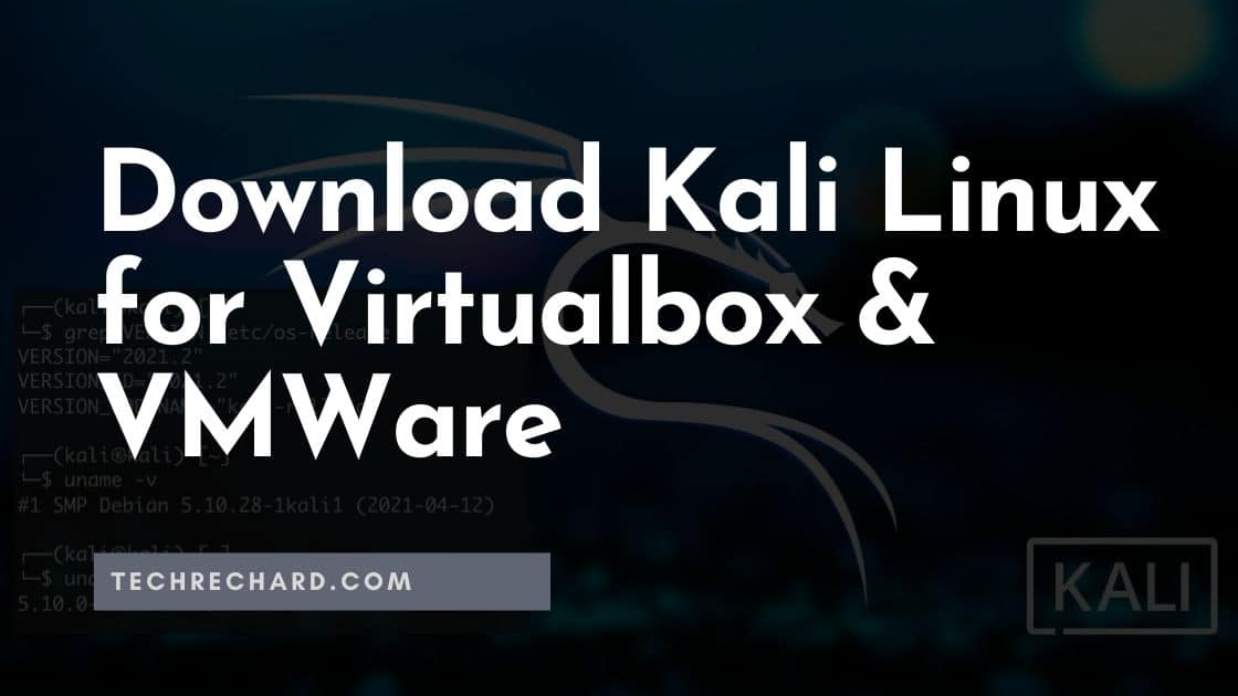 kali linux virtual box download