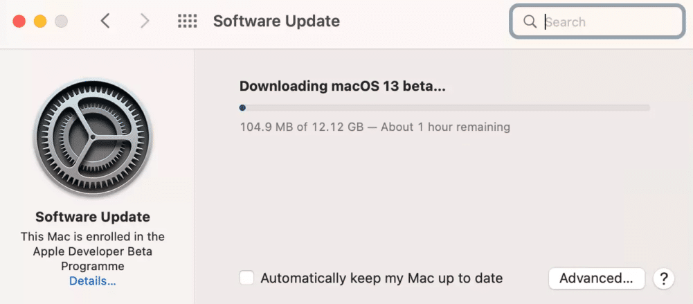 Download macOS Ventura DMG File