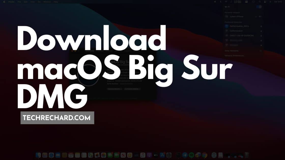big sur mac download dmg