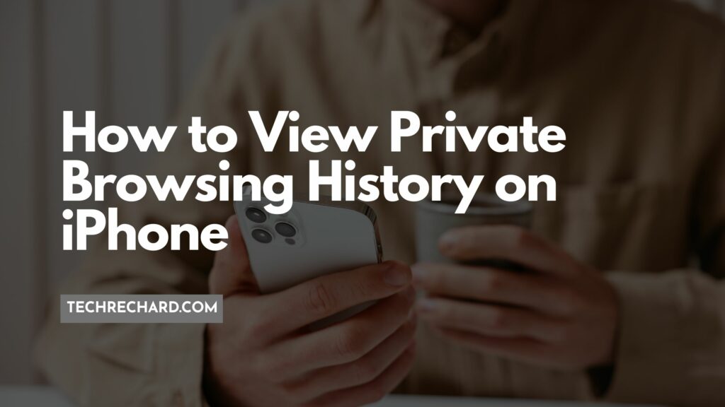How to View Private Browsing History on iPhone