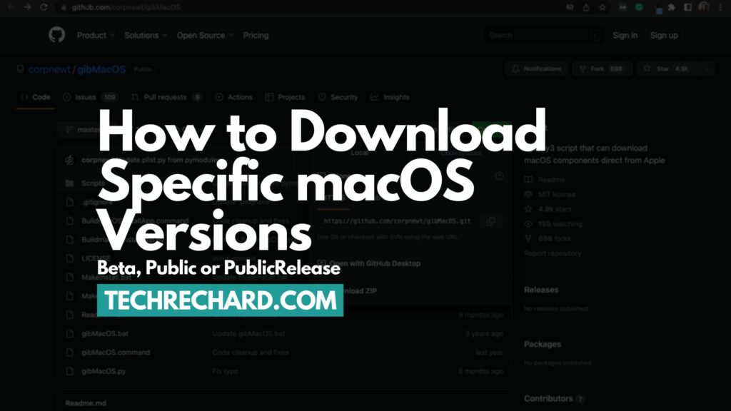 How to Download Specific macOS Versions