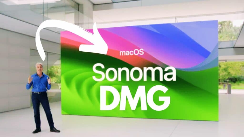 Download macOS Sonoma DMG file