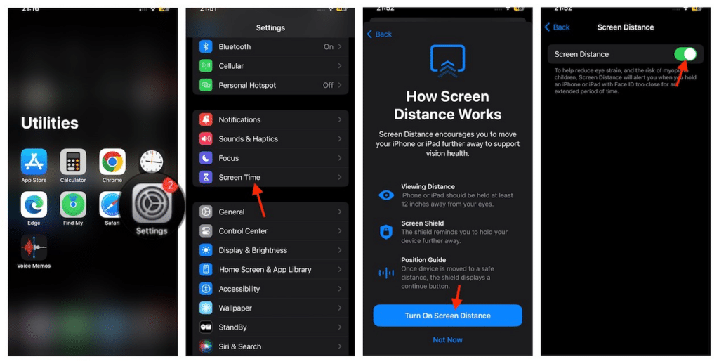iOS 17 Introduces Screen Distance Warning for Eye Health: How to Set it Up?