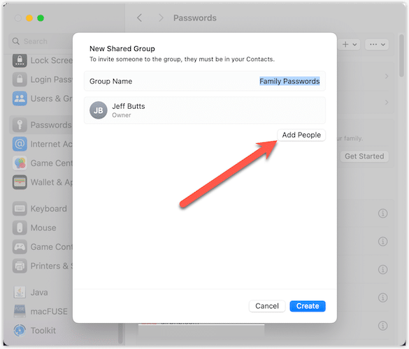 Sharing Passwords in macOS Sonoma: A Step-by-Step Guide