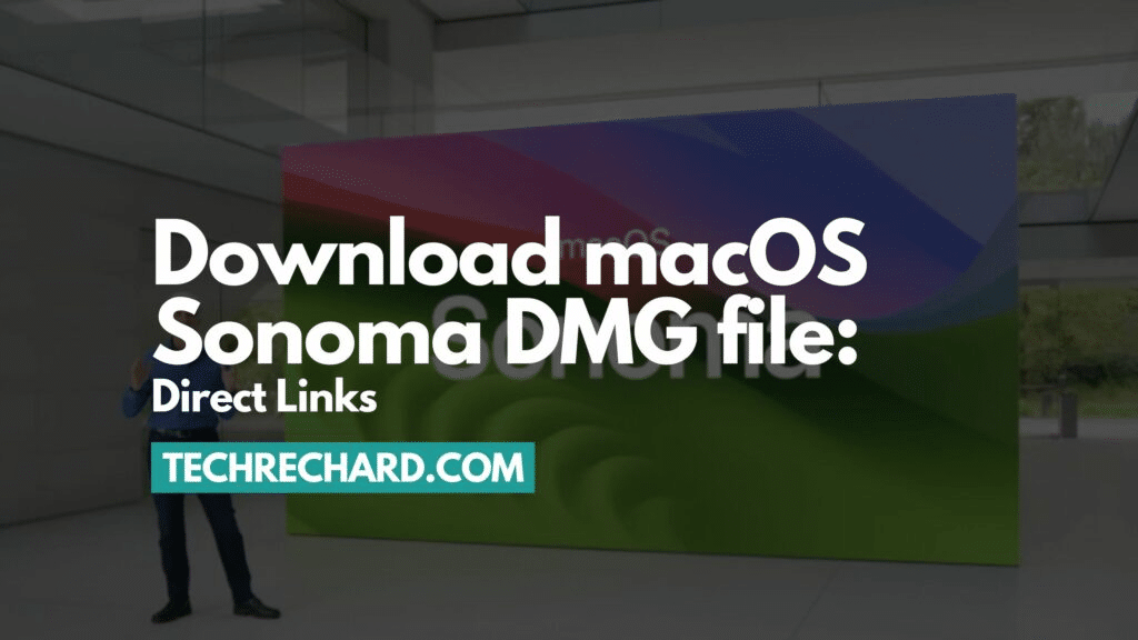 macOS Sonoma DMG file