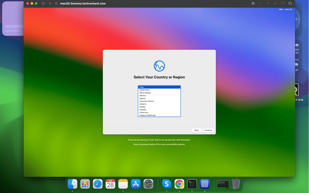 Install macOS Sonoma on Virtual Machine using UTM on MAC