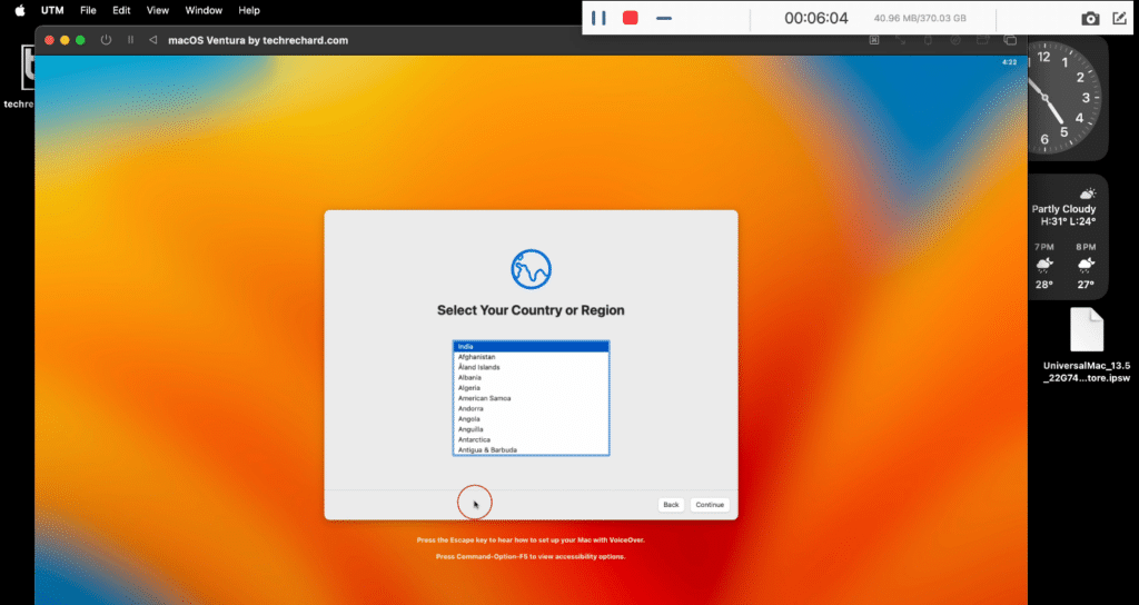 How to Install macOS Ventura in a Virtual Machine on an M1 or M2 Mac with UTM