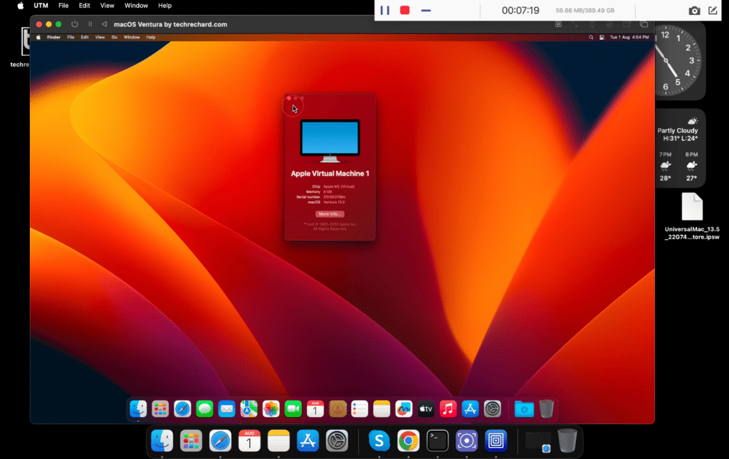 Install macOS Ventura in a Virtual Machine on an M1 or M2 Mac with UTM